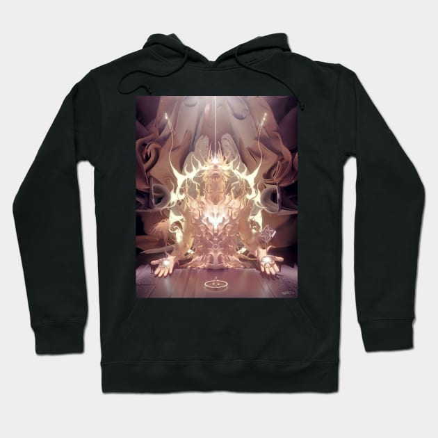 "Arcane Depths" Hoodie by silviovieiraart